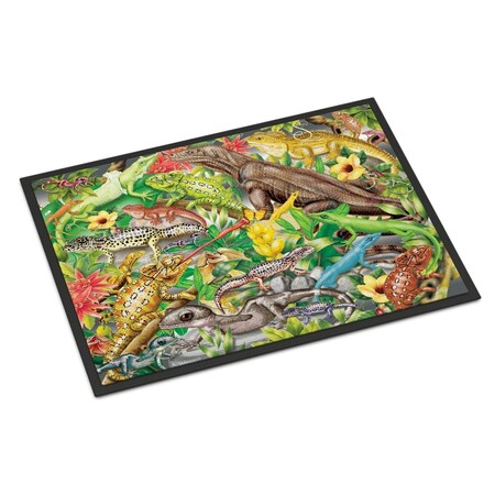 Carolines Treasures 24 x 36 in. Lizard Jungle Indoor or Outdoor Mat PRS4047JMAT